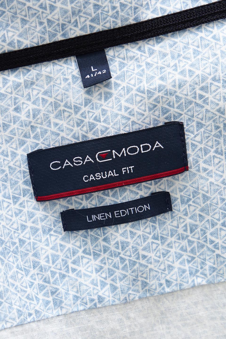 Рубашка кр Casa Moda голубая