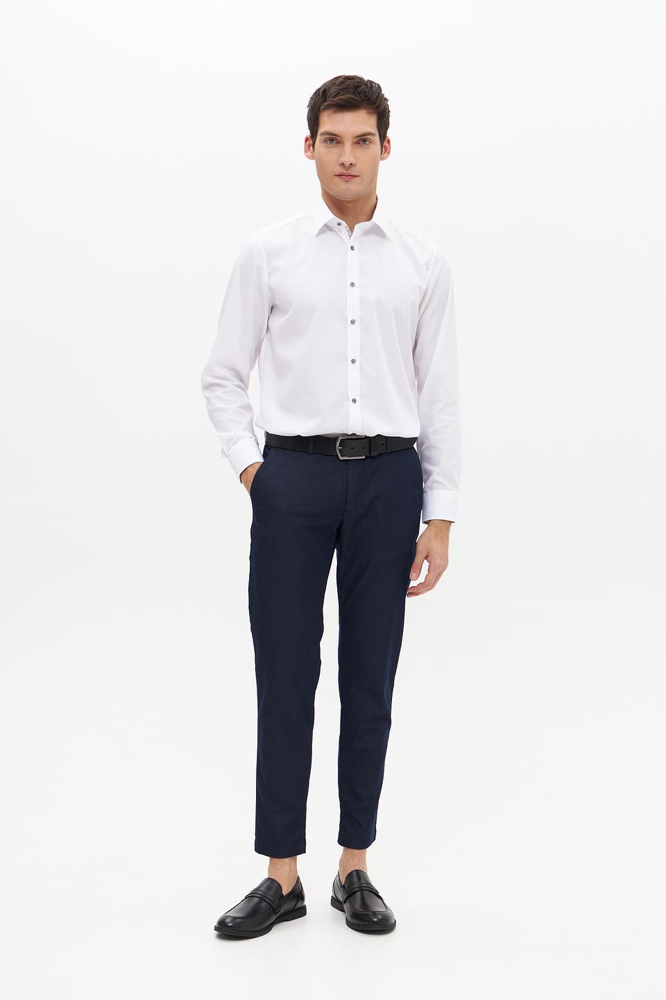 Брюки Bugatti темно-синие