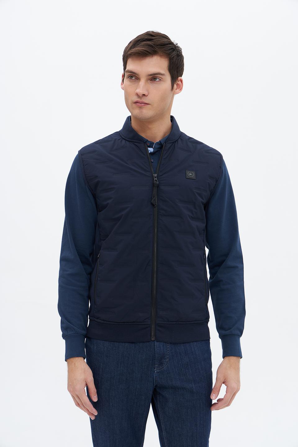 Жилет Lerros стеганый синий