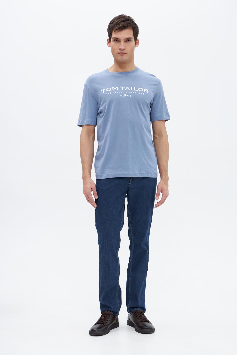 Футболка Tom Tailor голубая