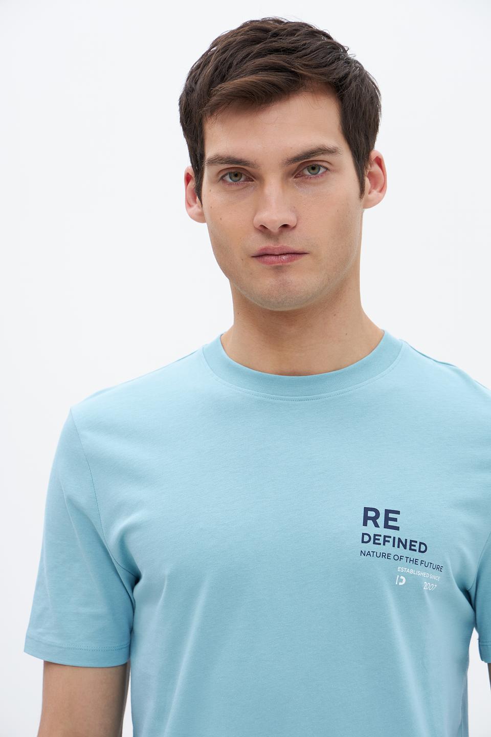 Футболка Tom Tailor denim голубая