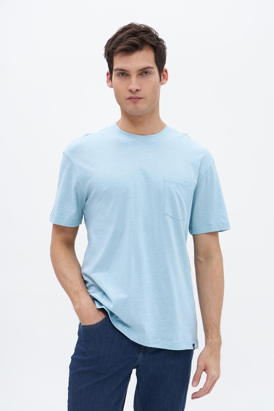 Футболка Tom Tailor denim голубая