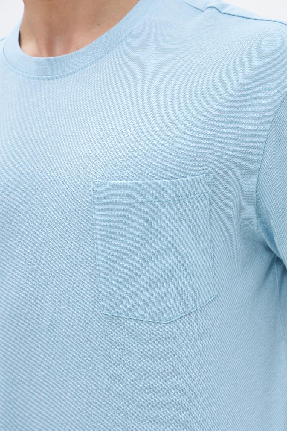 Футболка Tom Tailor denim голубая