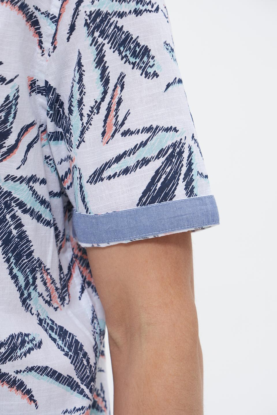 Рубашка кр Tom Tailor с принтом