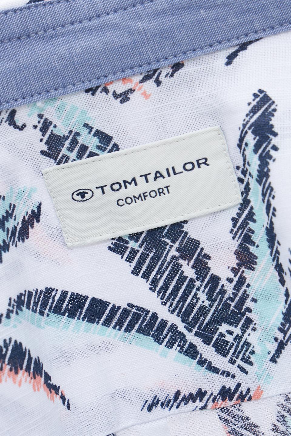 Рубашка кр Tom Tailor с принтом