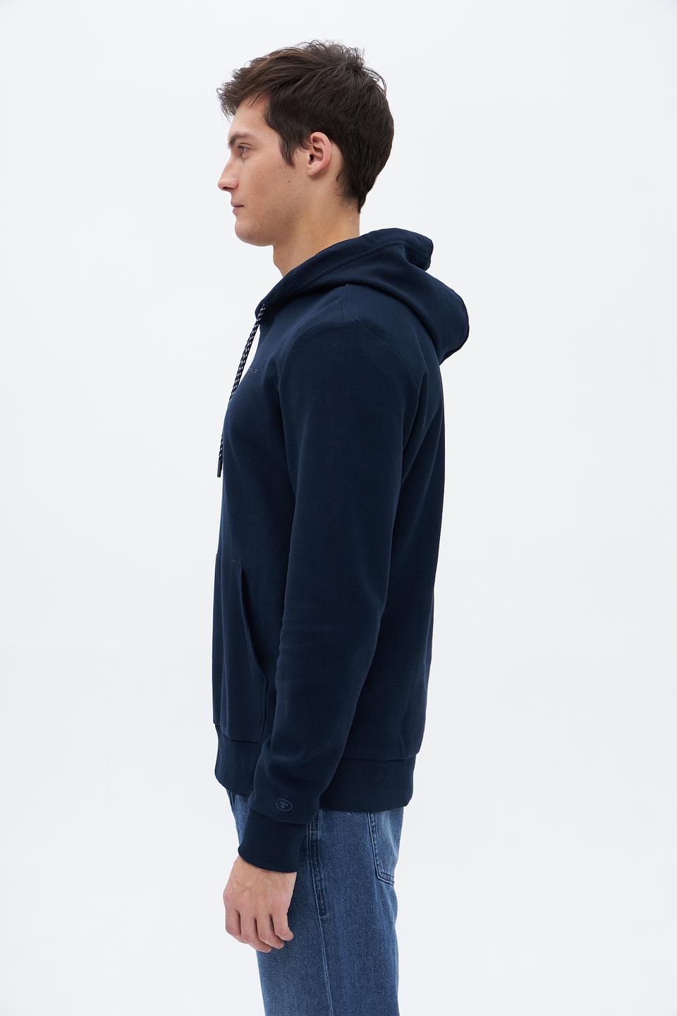 Худи Tom Tailor мужской тёмно-синий