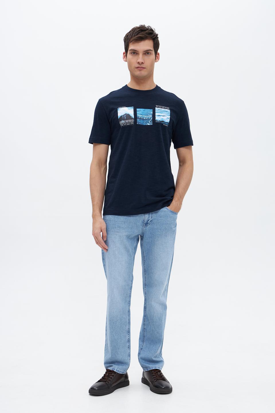 Джинсы Tom Tailor relaxed fit голубые