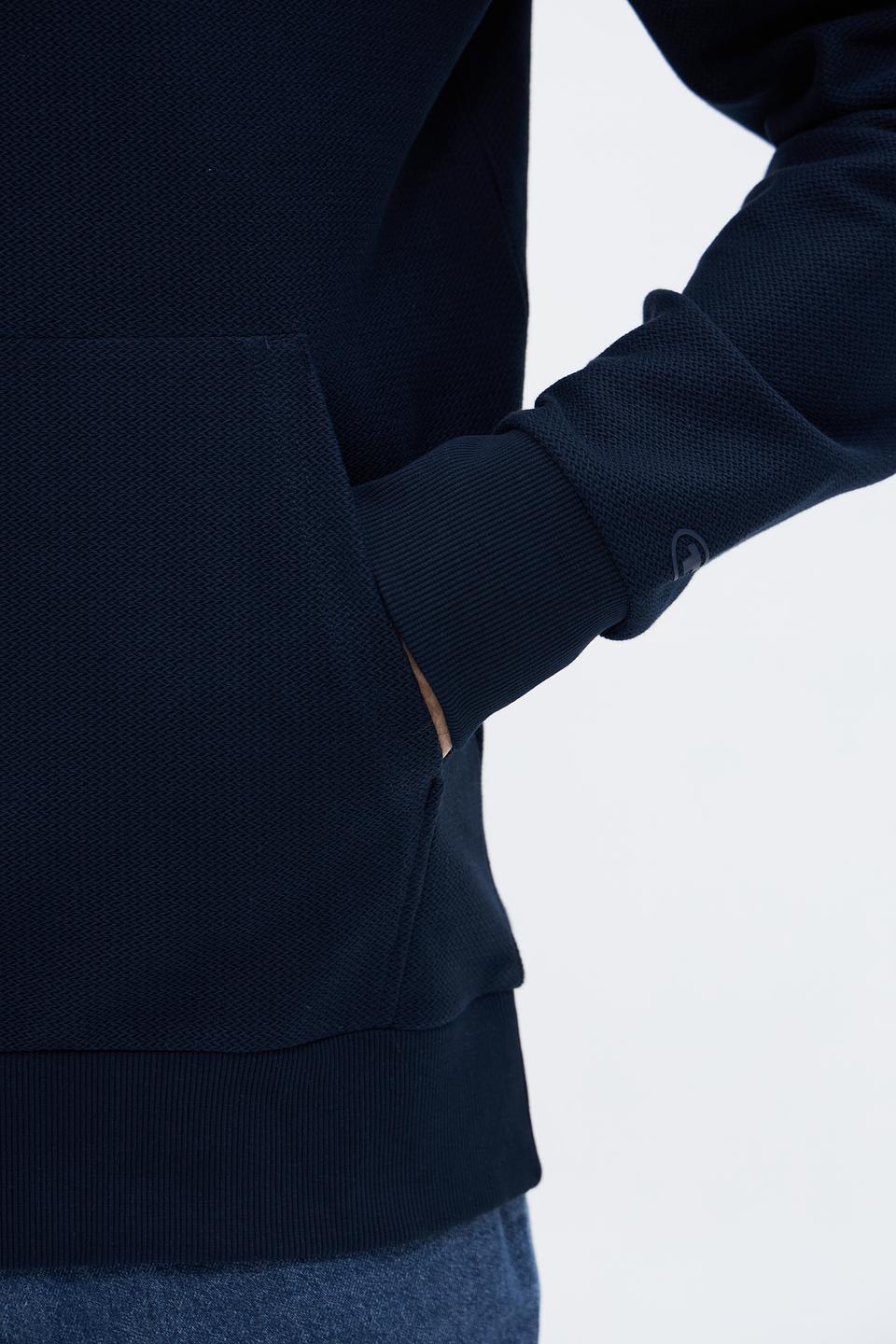 Худи Tom Tailor мужской тёмно-синий