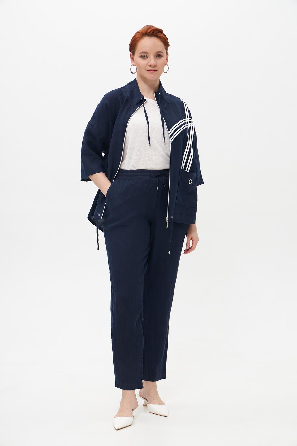 Брюки классические Doris Streich синие