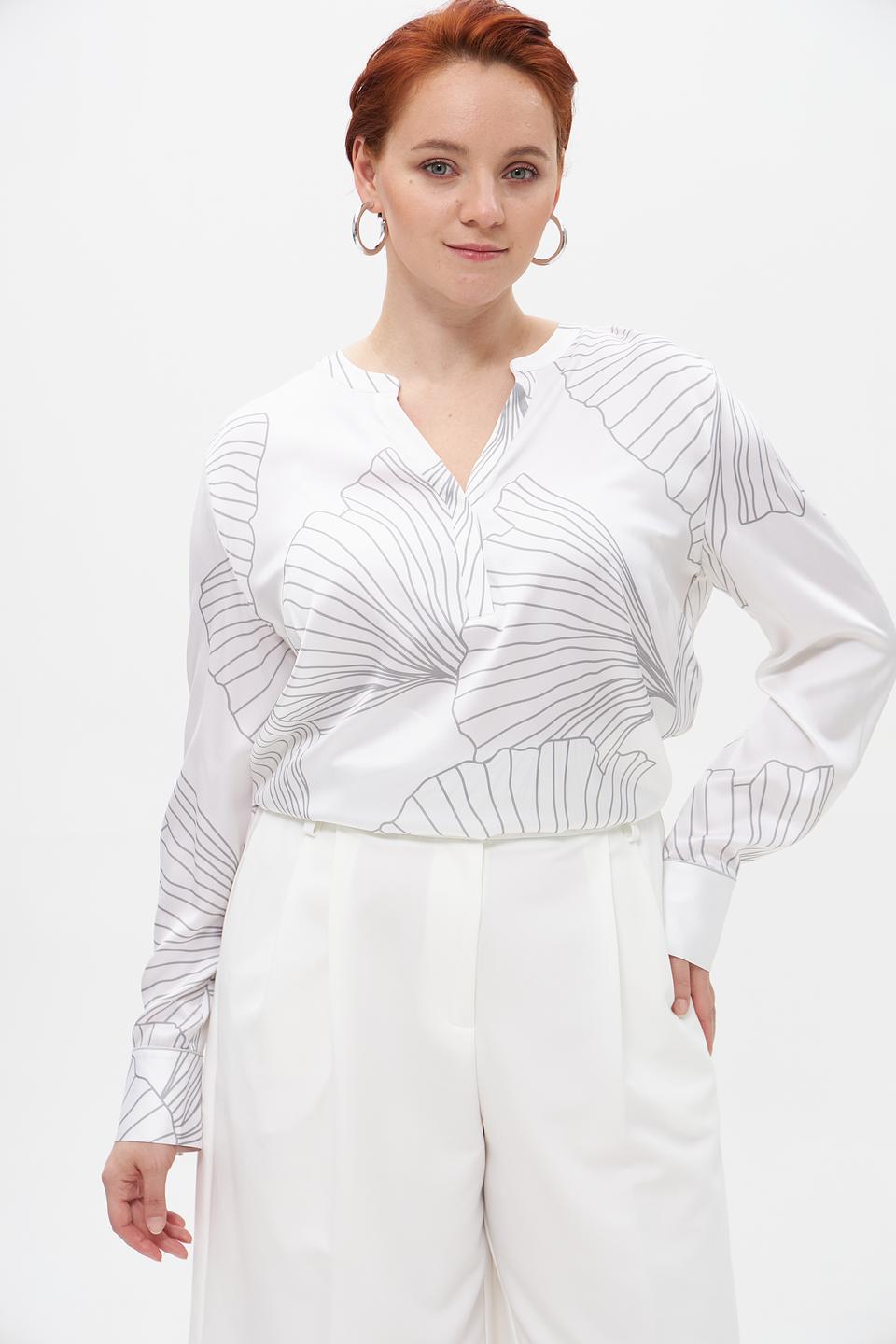 Блузка Herzens Angelegenheit с принтом