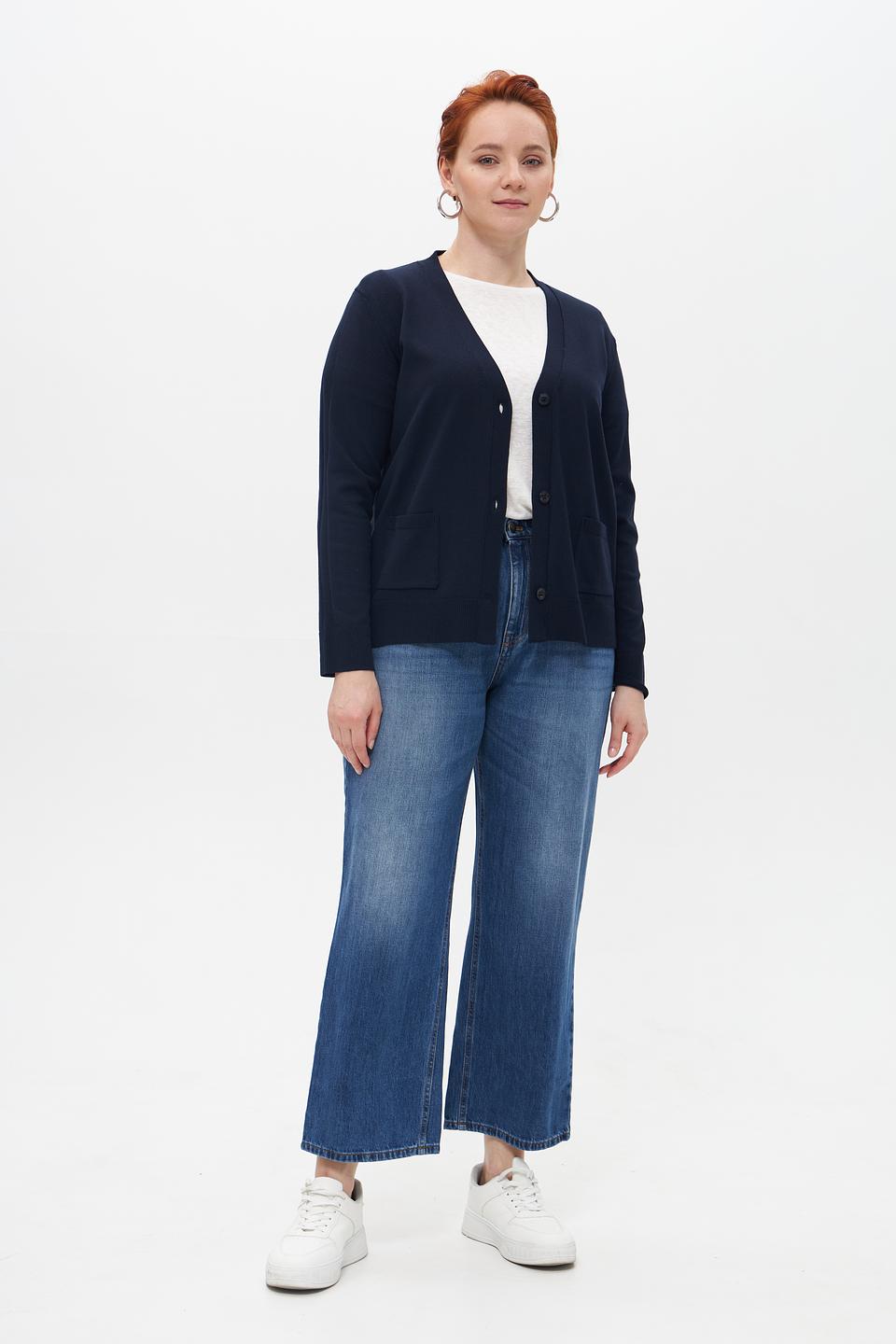 Джинсы Catnoir клеш синие