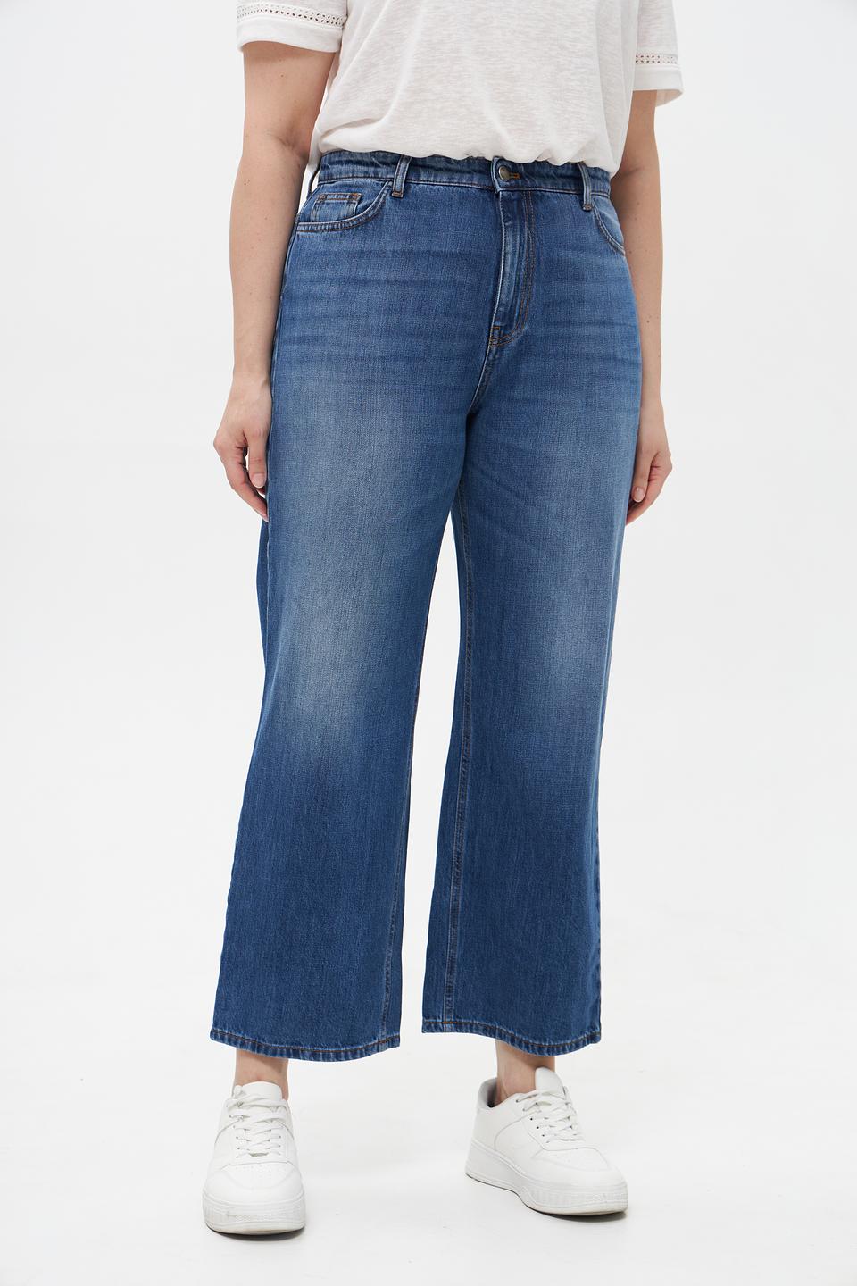 Джинсы Catnoir клеш синие