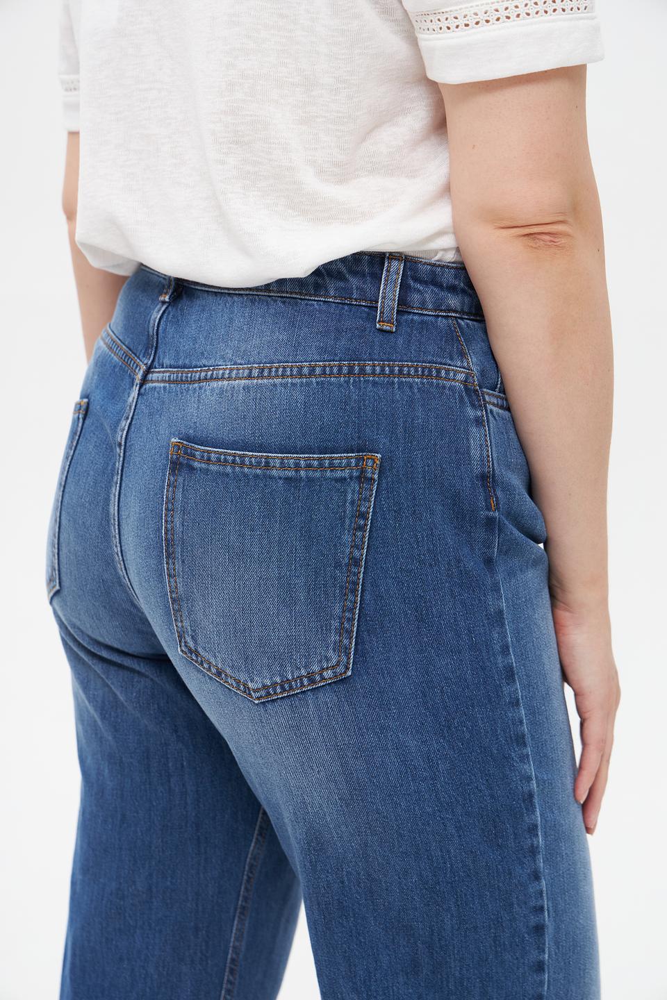 Джинсы Catnoir клеш синие