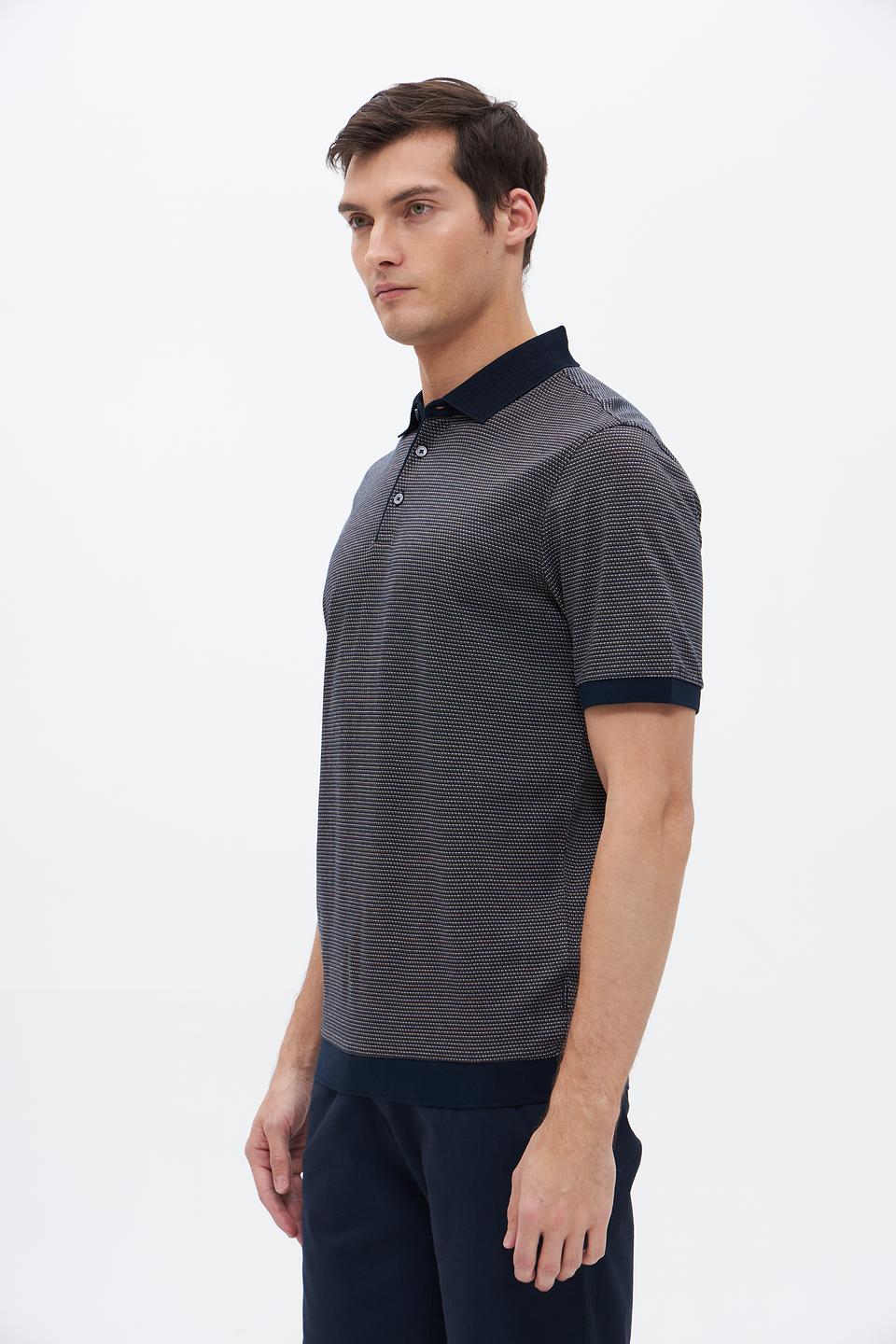 Поло Bugatti с узором