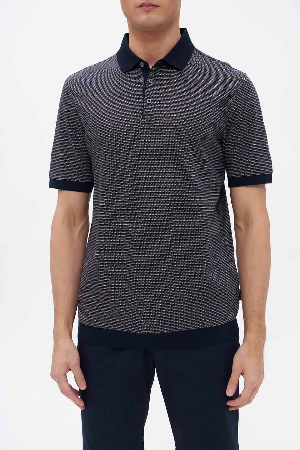 Поло Bugatti с узором