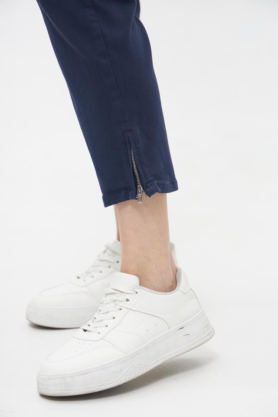 Брюки укороченные Gardeur темно-синие