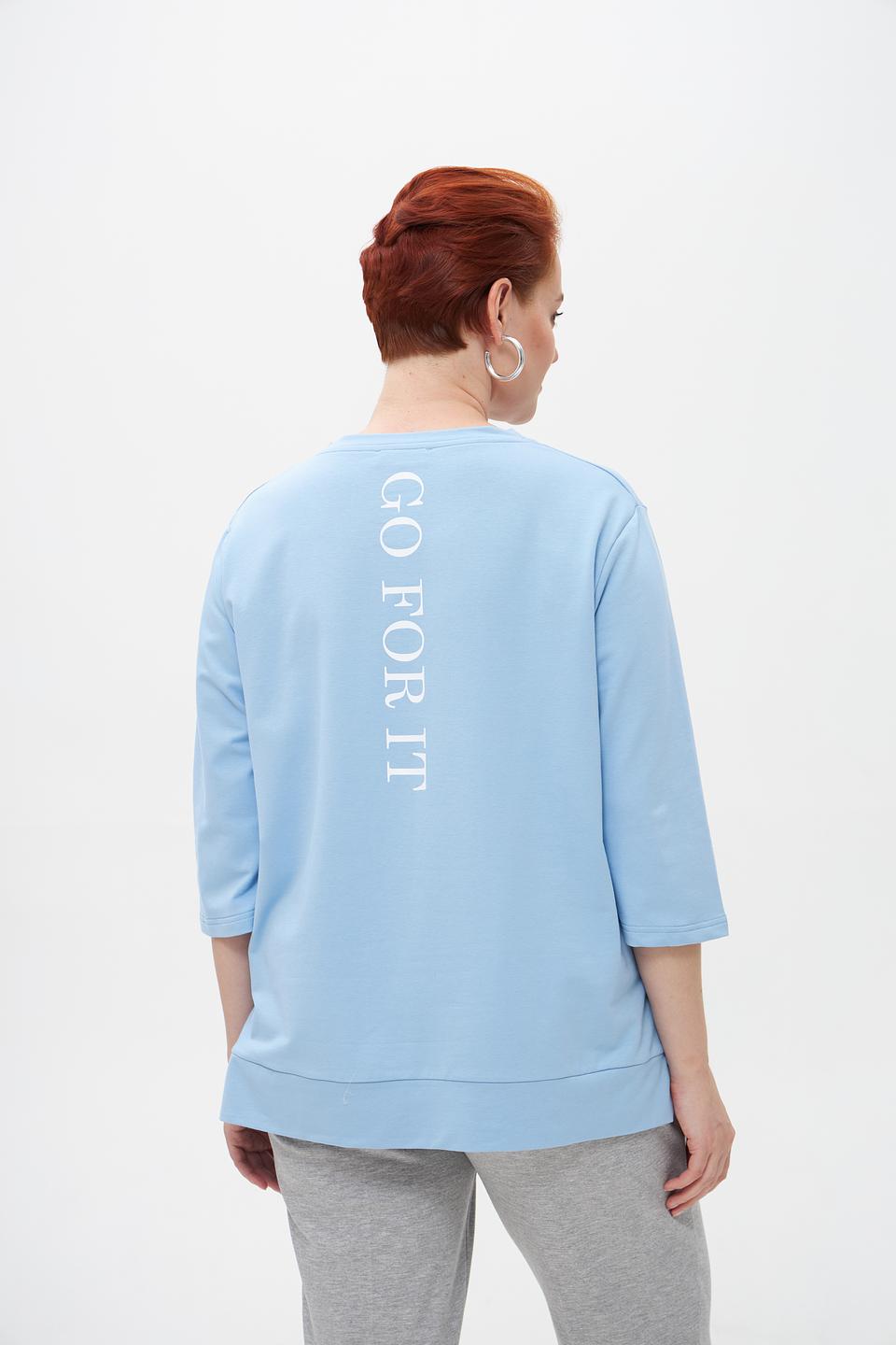 Пуловер Doris Streich голубой