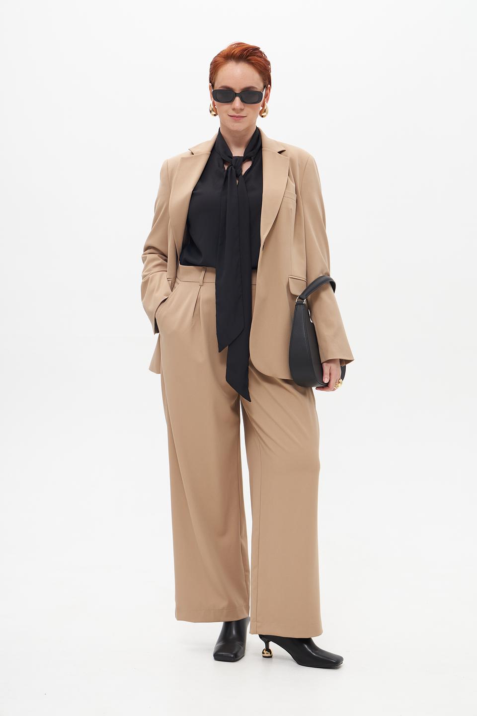 Брюки палаццо Bugatti бежевые