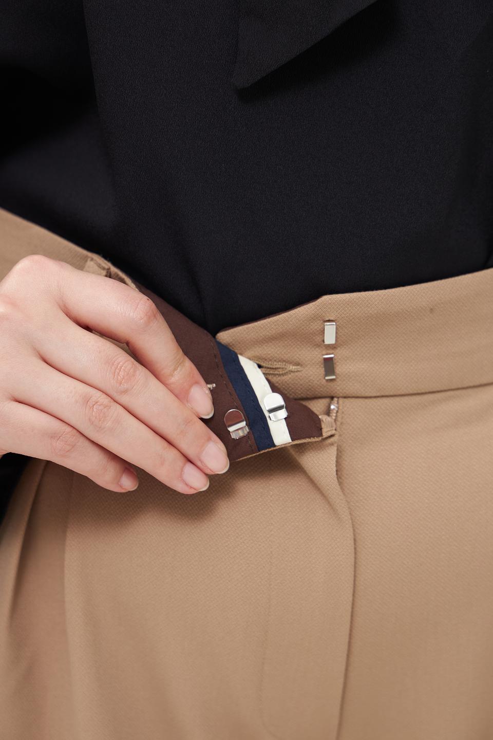 Брюки палаццо Bugatti бежевые