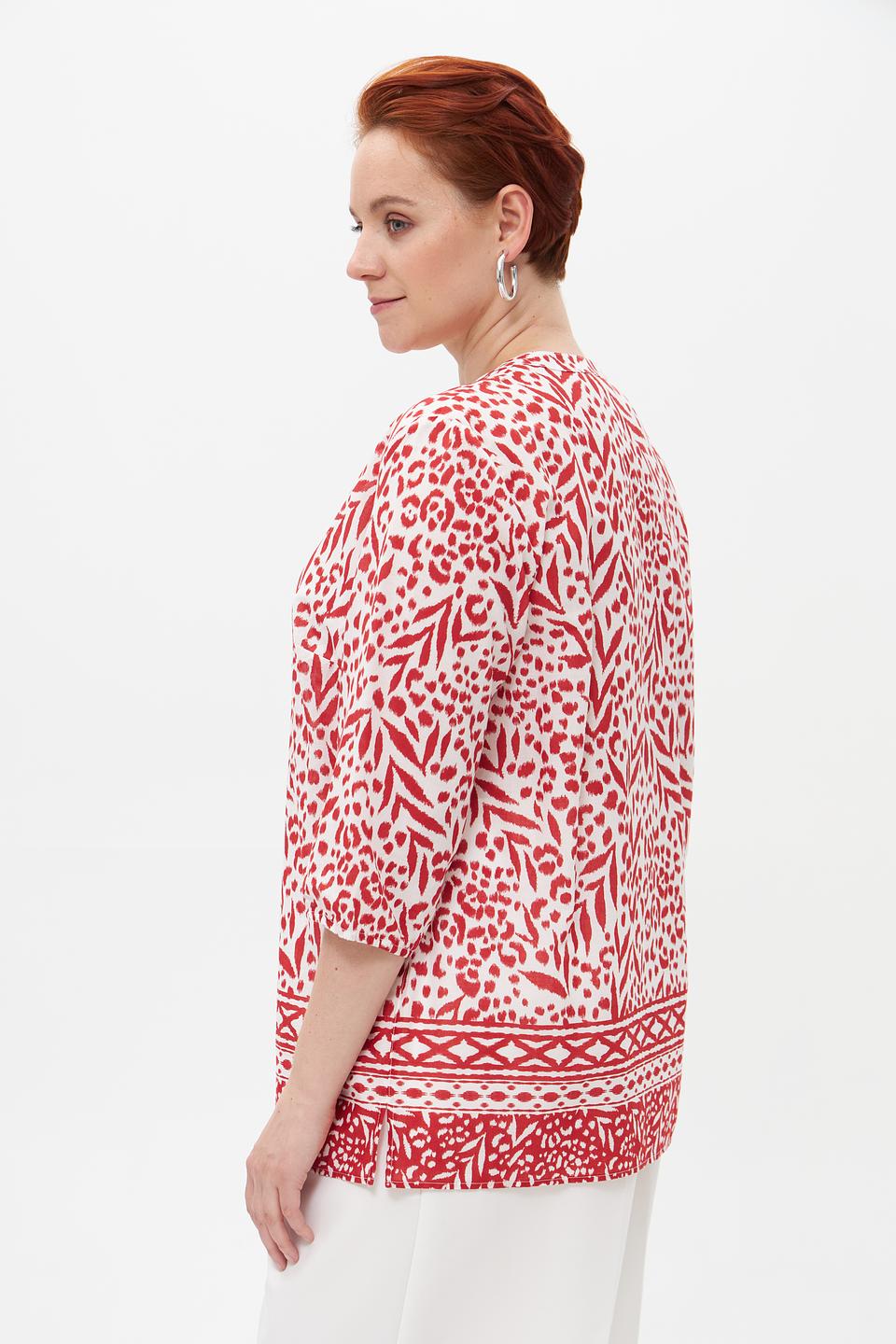 Блузка Lebek с принтом