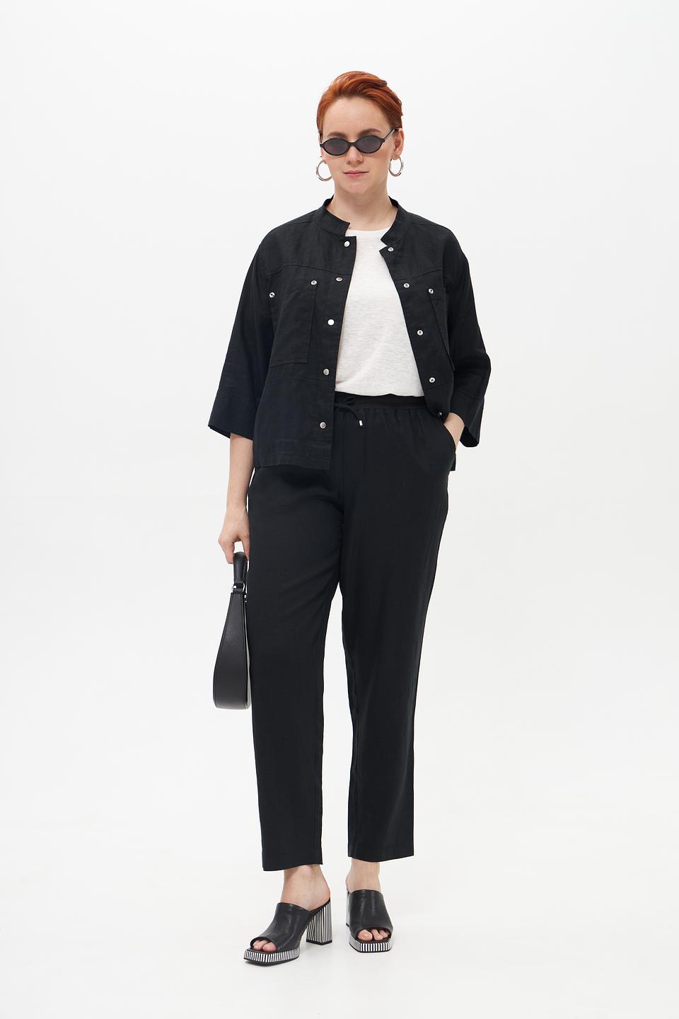 Брюки классические Doris Streich чёрные