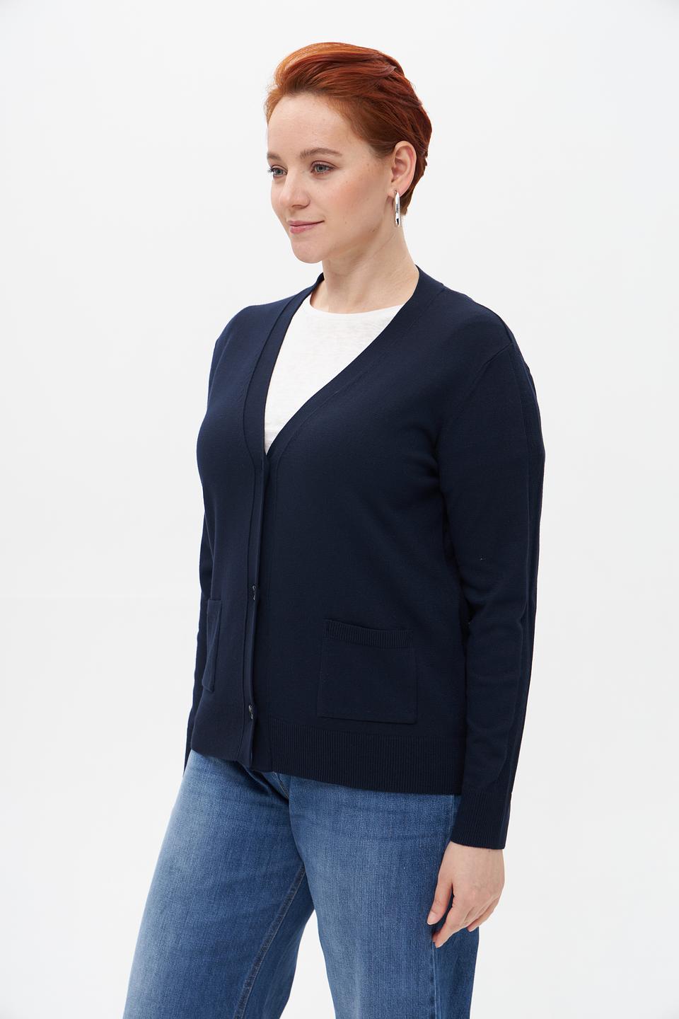 Жакет Lebek темно-синий