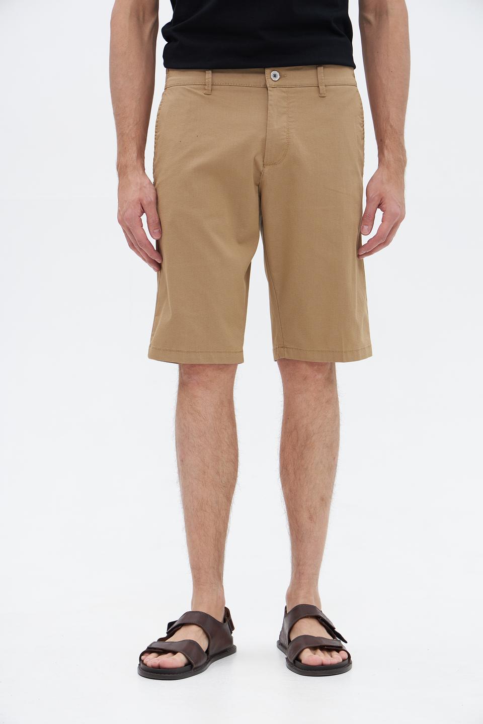 Шорты Granchio классические бежевые