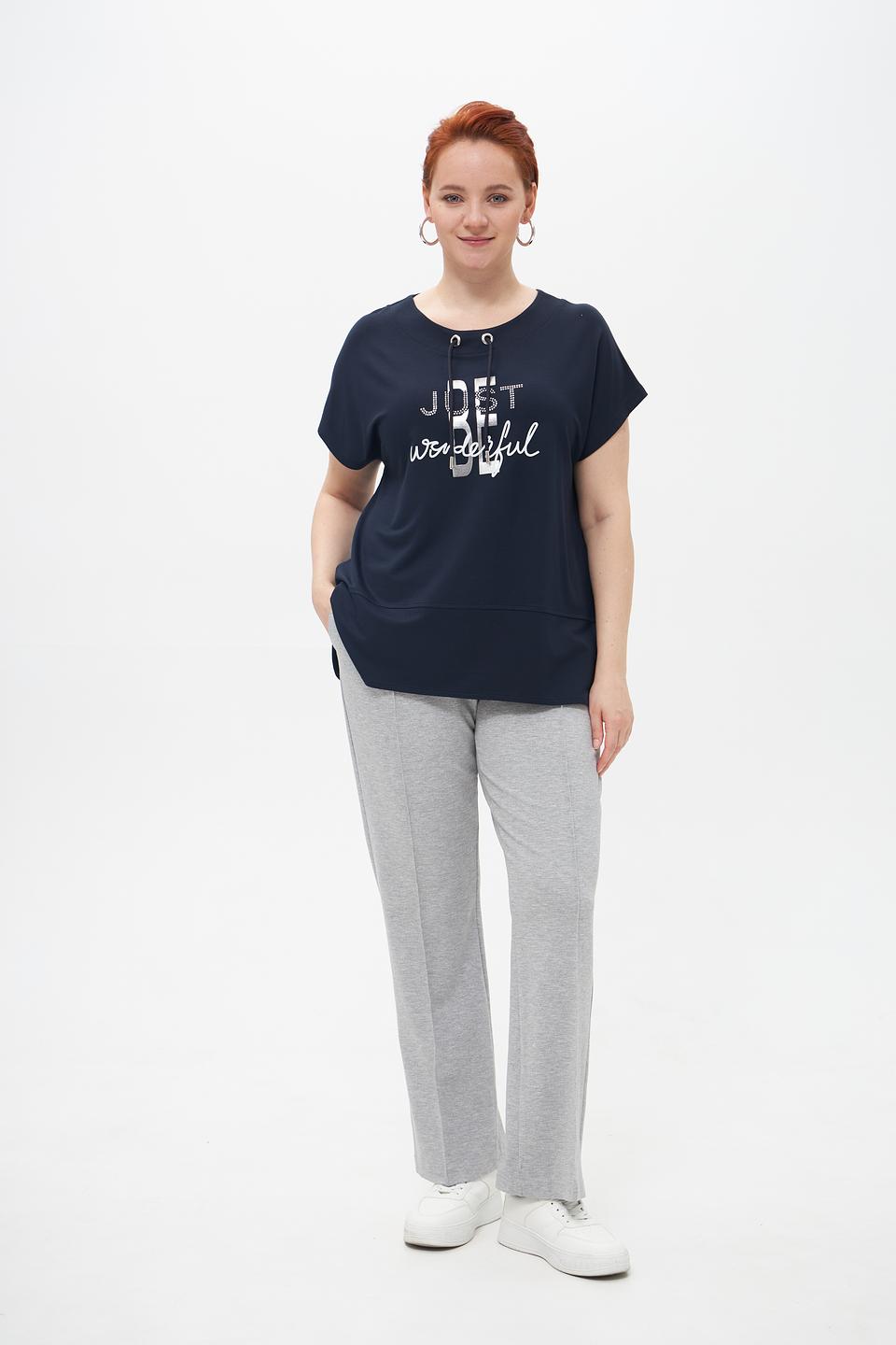 Футболка Doris Streich с принтом