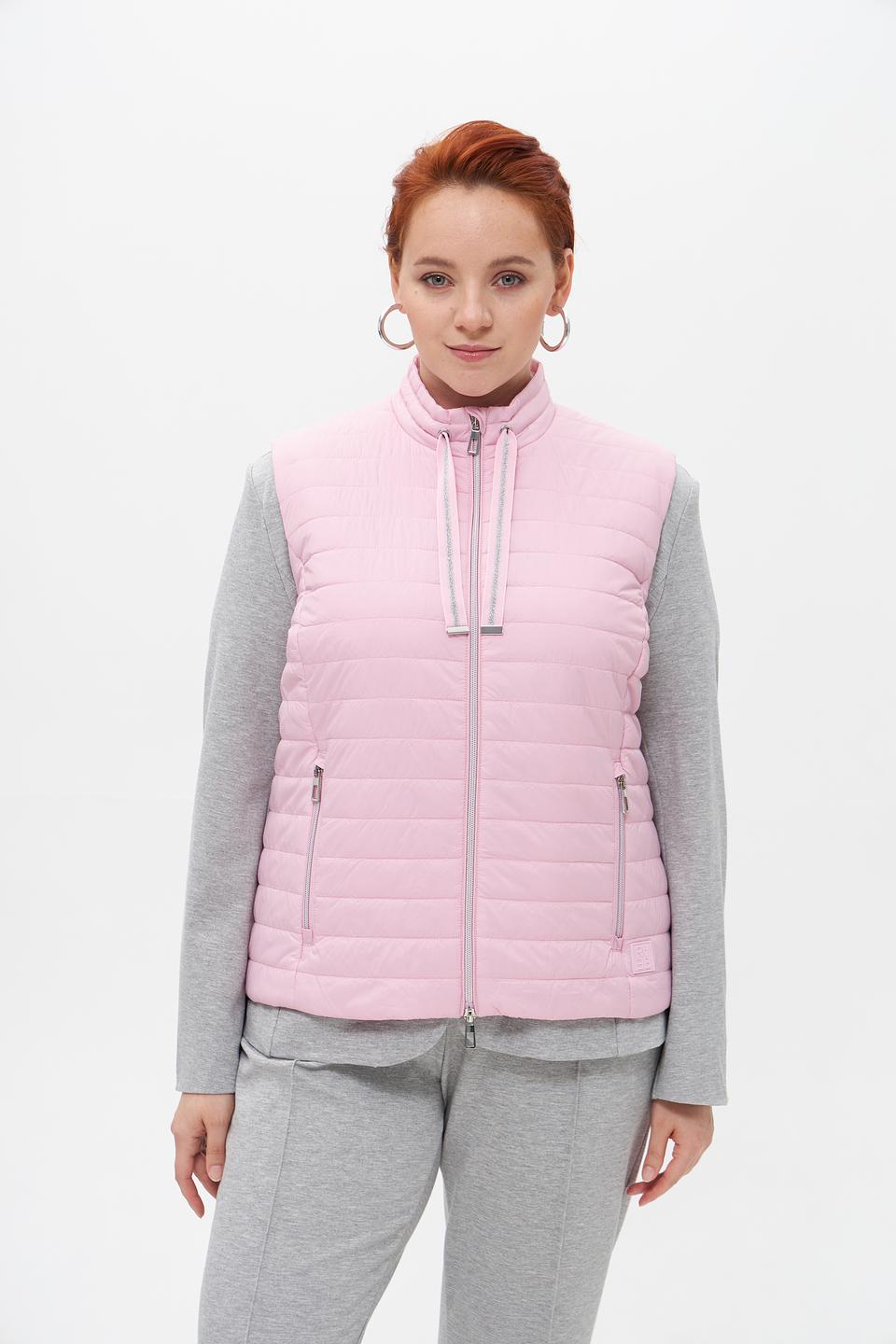 Жилет стеганый Rabe collection розовый