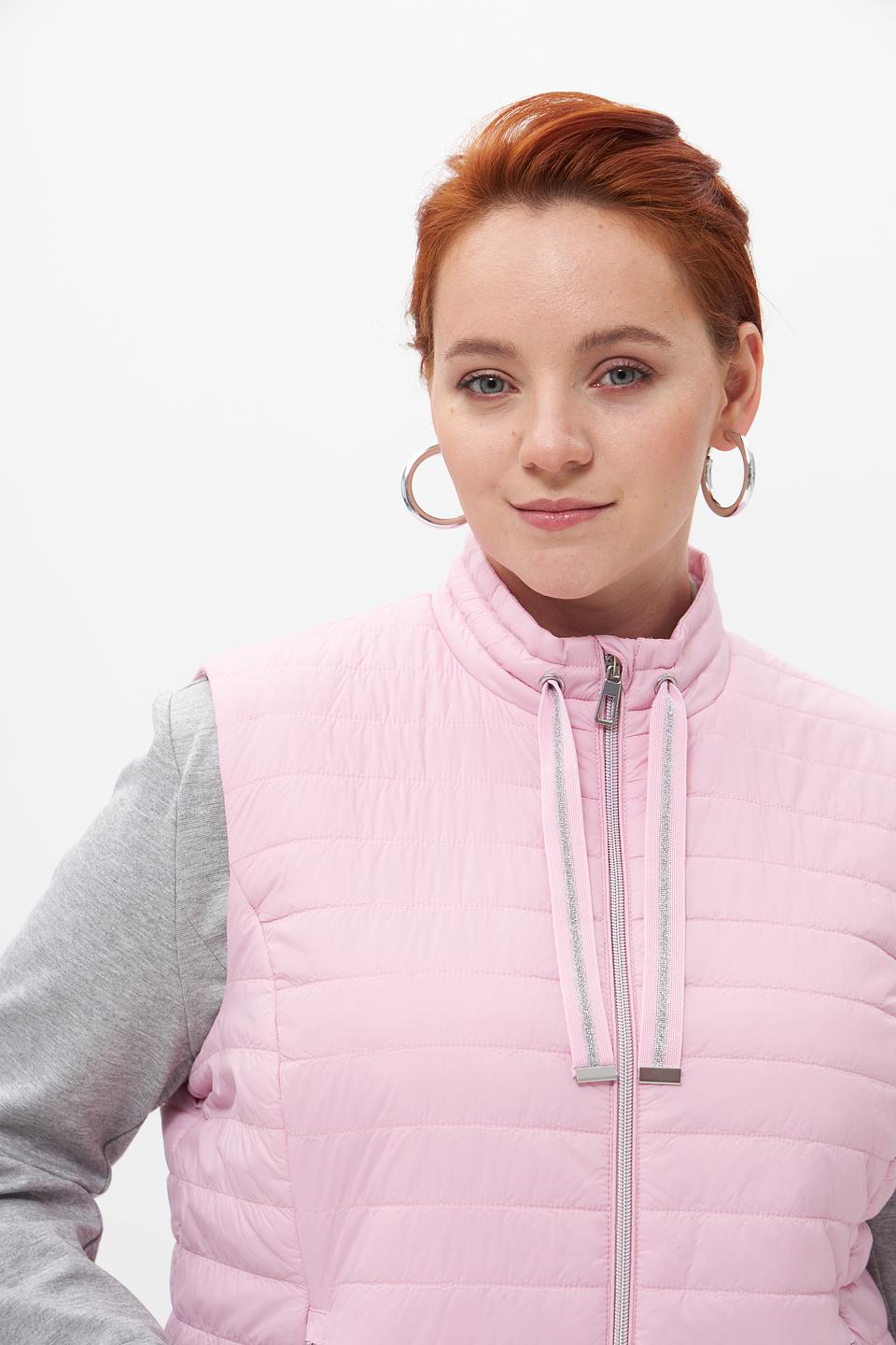 Жилет стеганый Rabe collection розовый