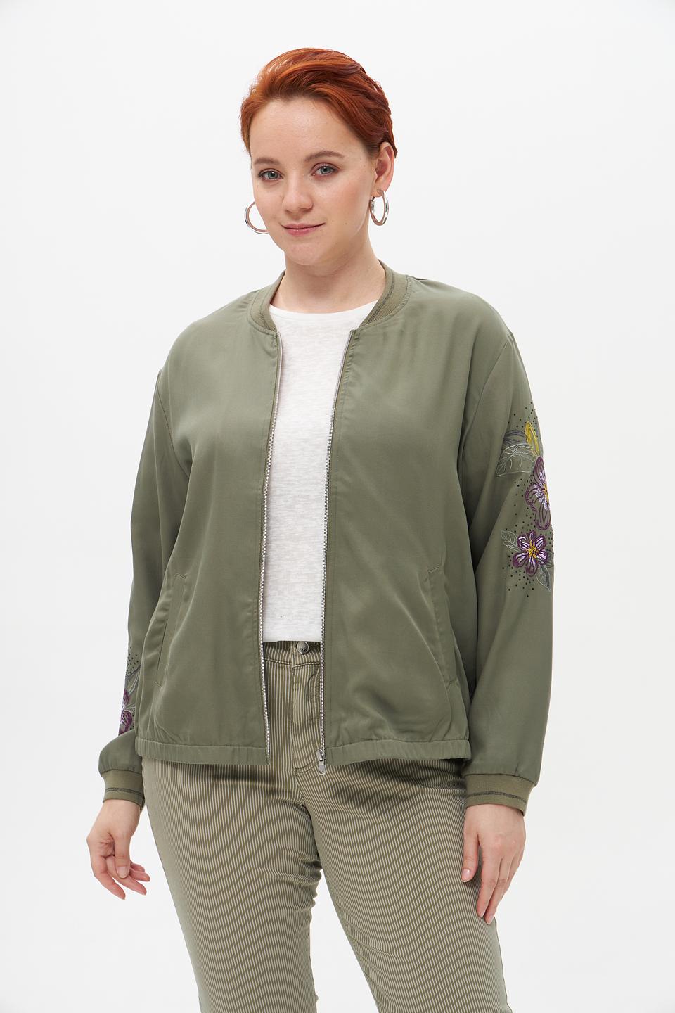 Жакет Rabe collection оливковый