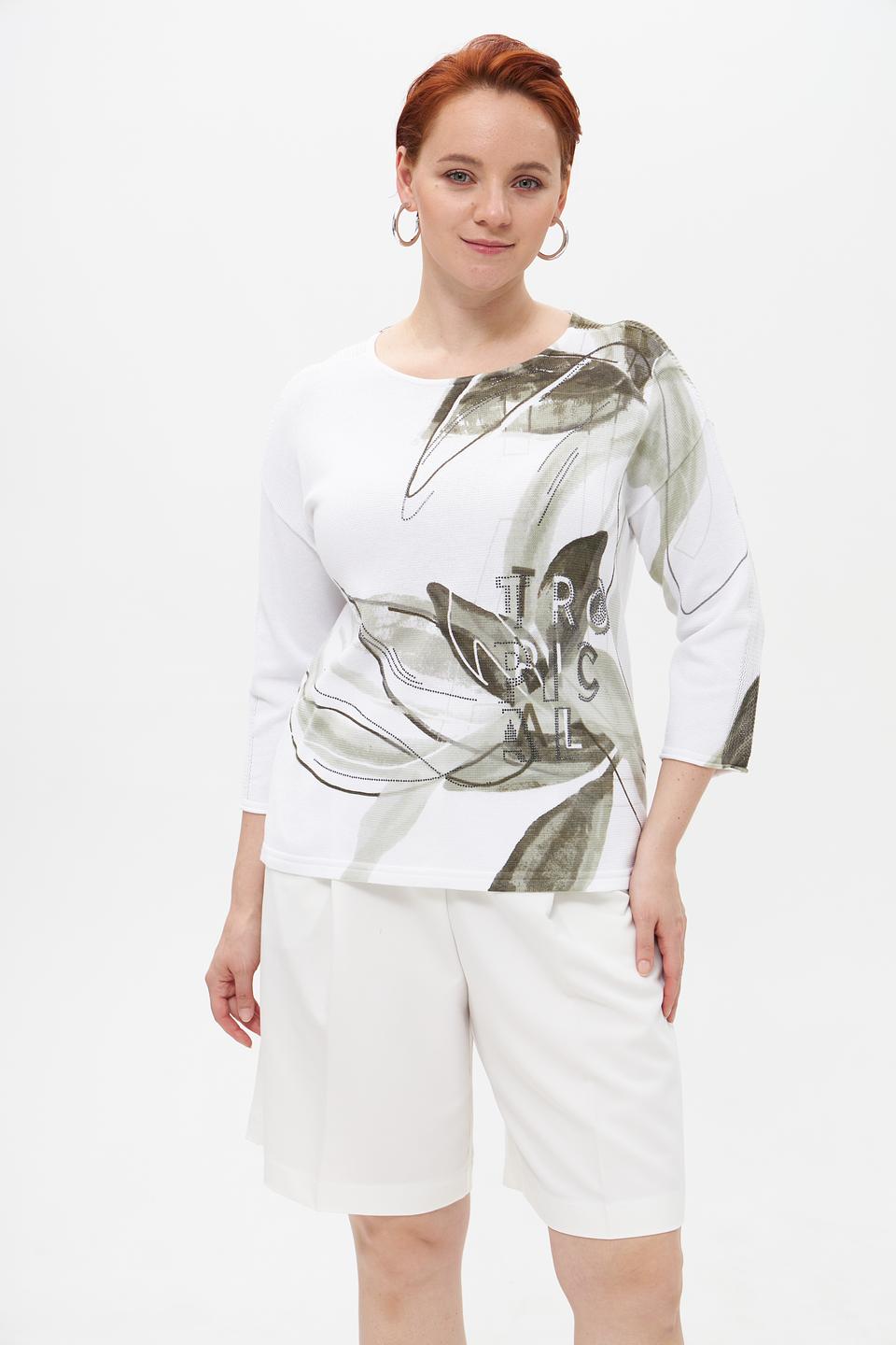 Пуловер Rabe collection с принтом