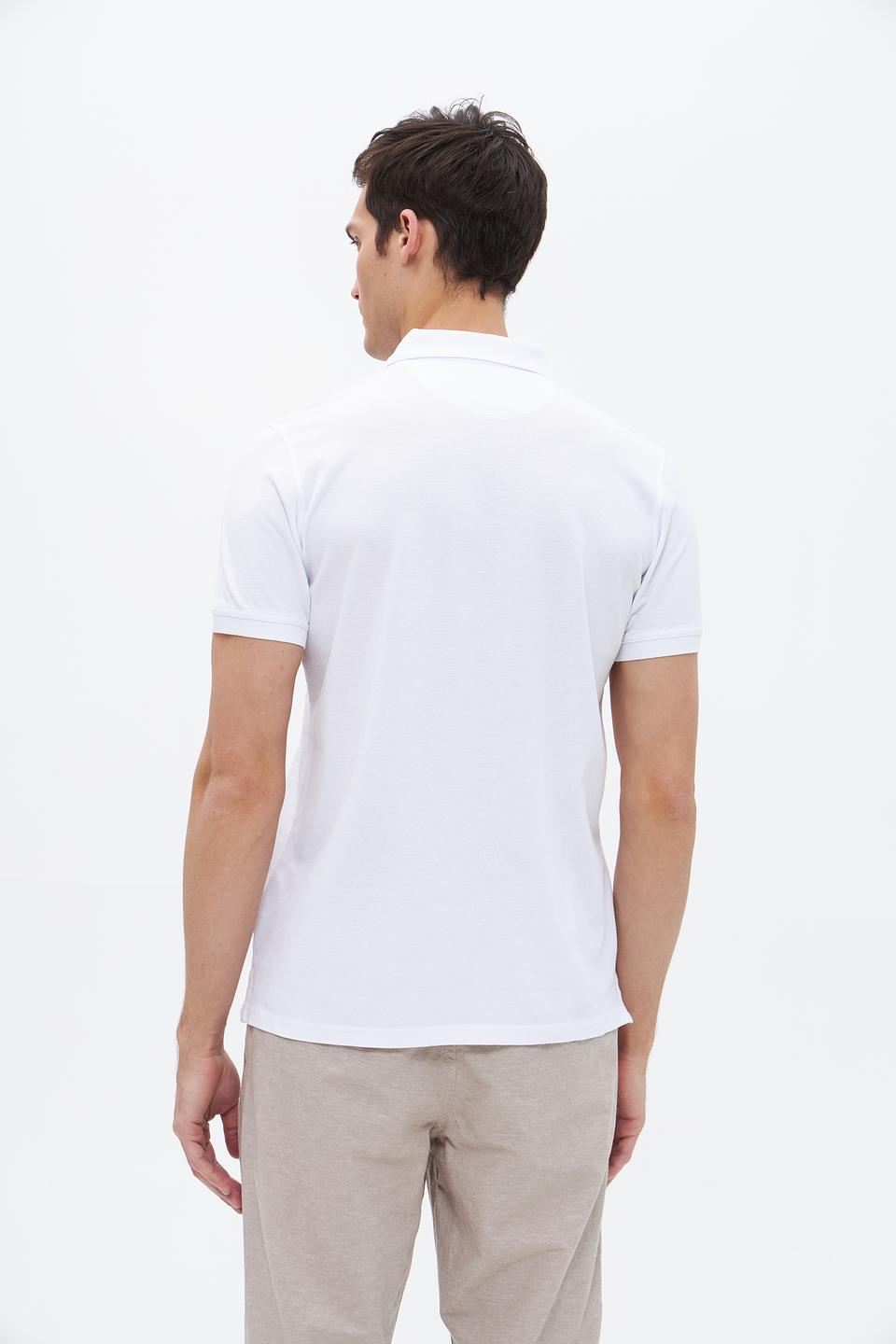 Поло Sea Barrier мужское белое