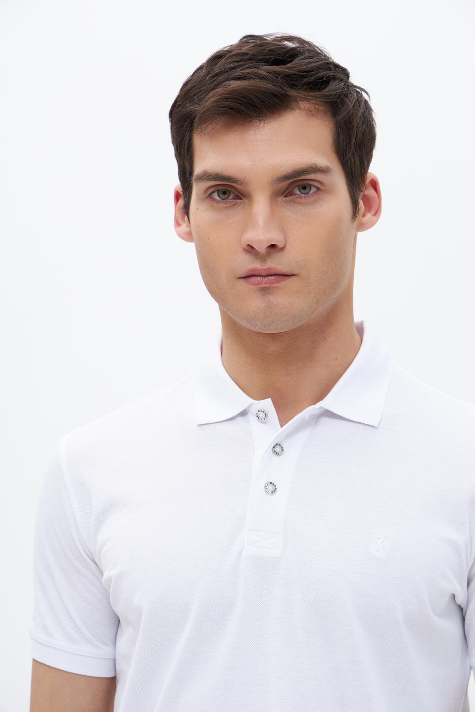 Поло Sea Barrier мужское белое