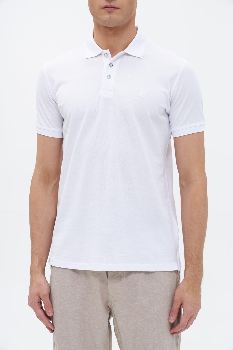 Поло Sea Barrier мужское белое