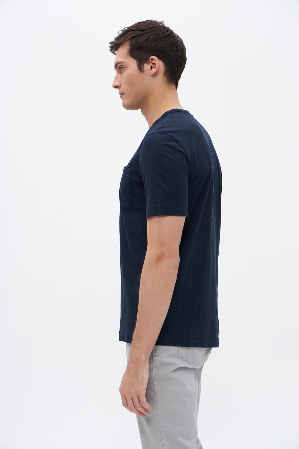 Футболка Marc O Polo с карманом темно-синяя