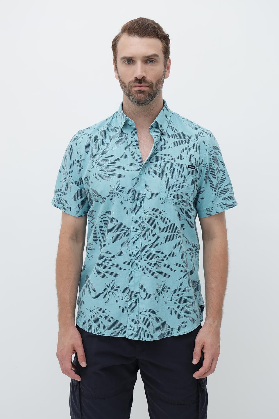 Рубашка кр Lerros с принтом