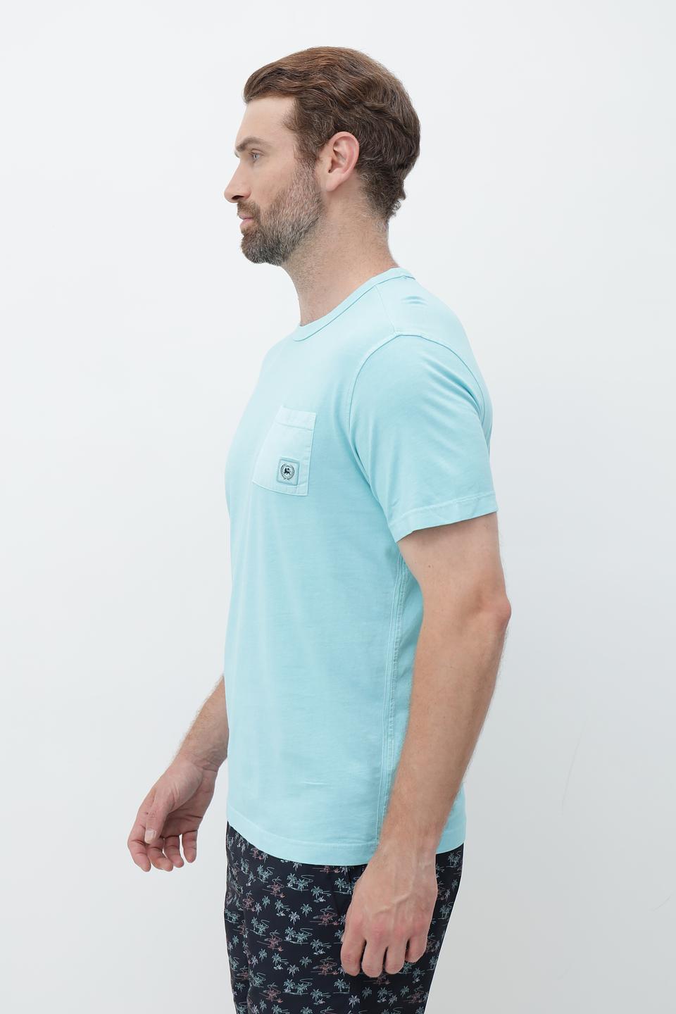 Футболка Lerros с карманом мятная