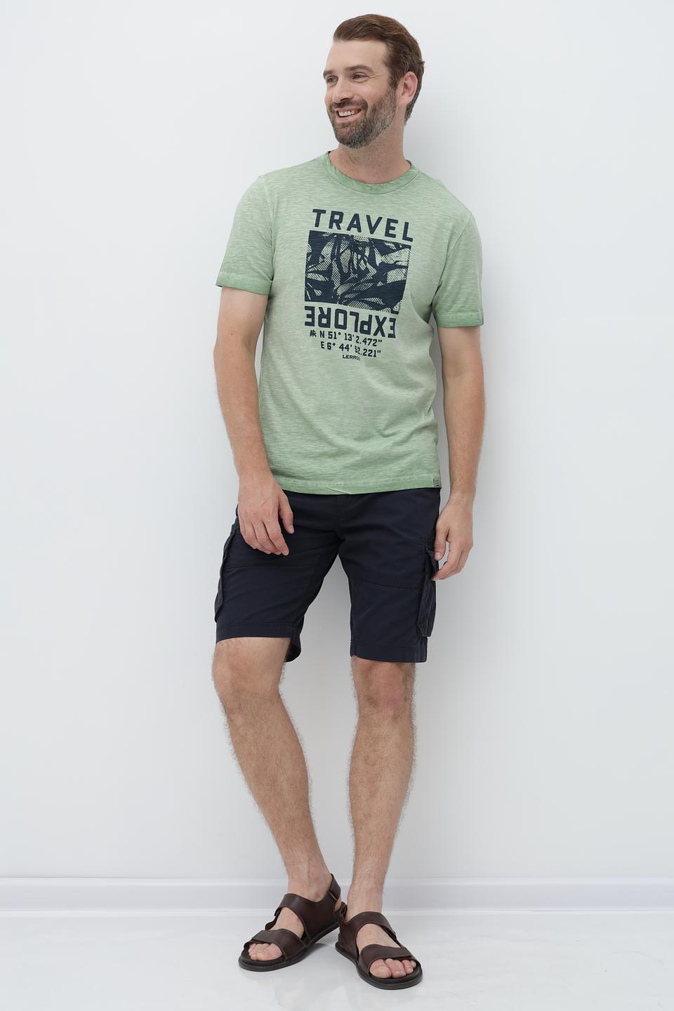 Футболка Lerros с принтом Travel