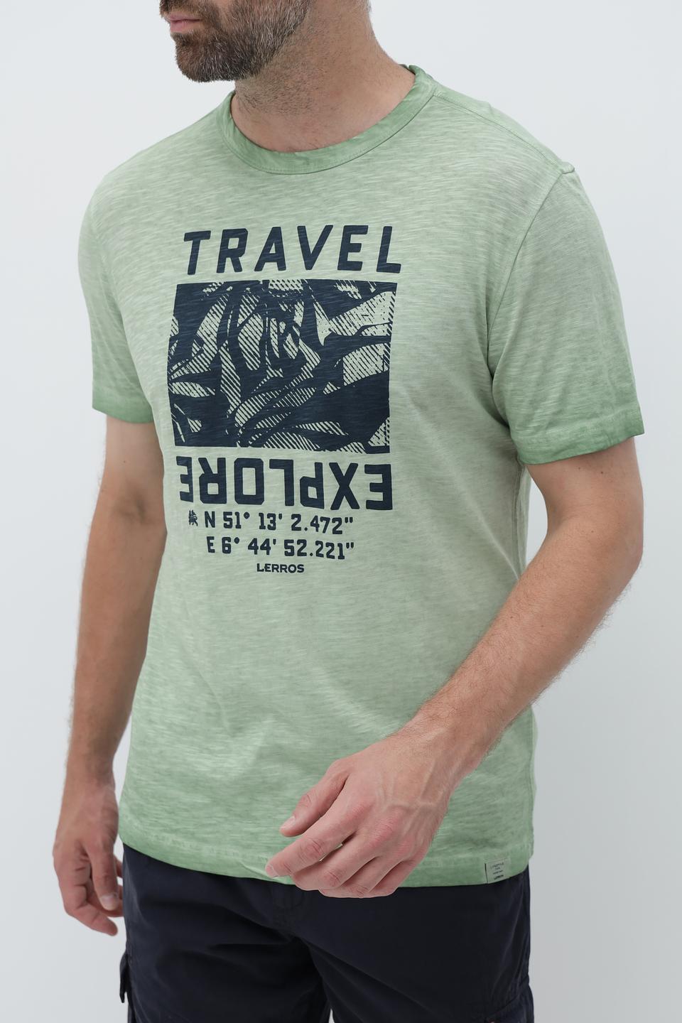 Футболка Lerros с принтом Travel