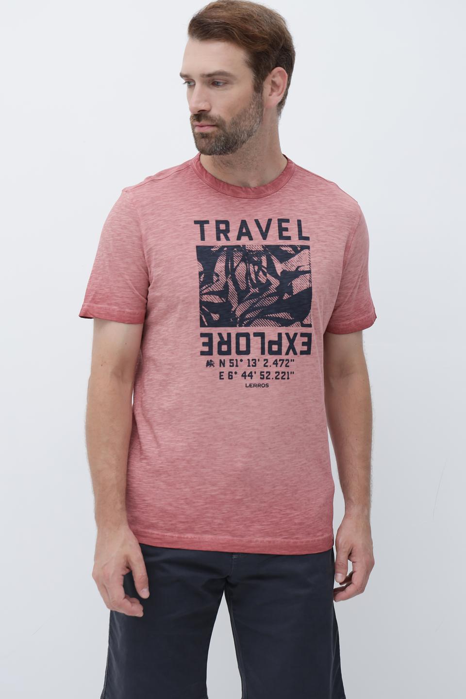 Футболка Lerros с принтом Travel