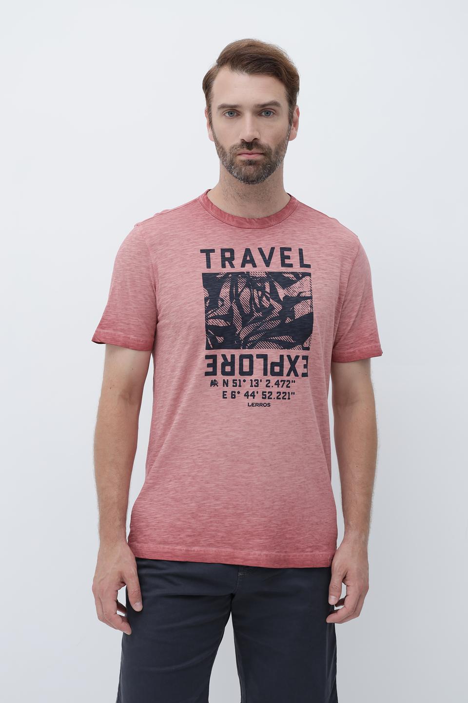 Футболка Lerros с принтом Travel