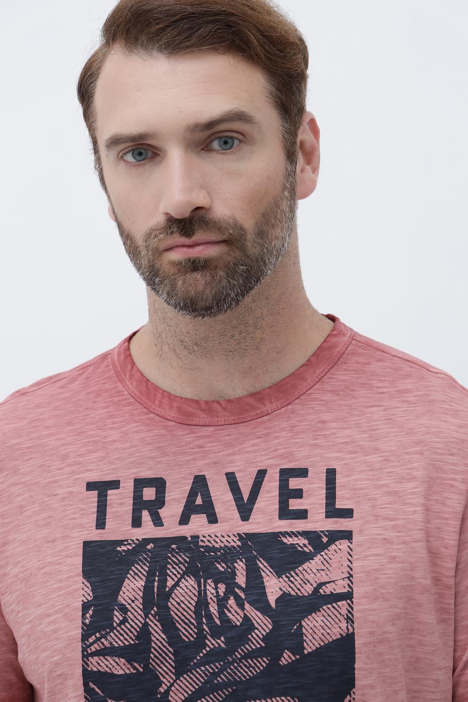 Футболка Lerros с принтом Travel