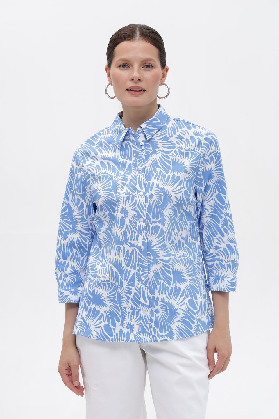 Блуза More and More с принтом