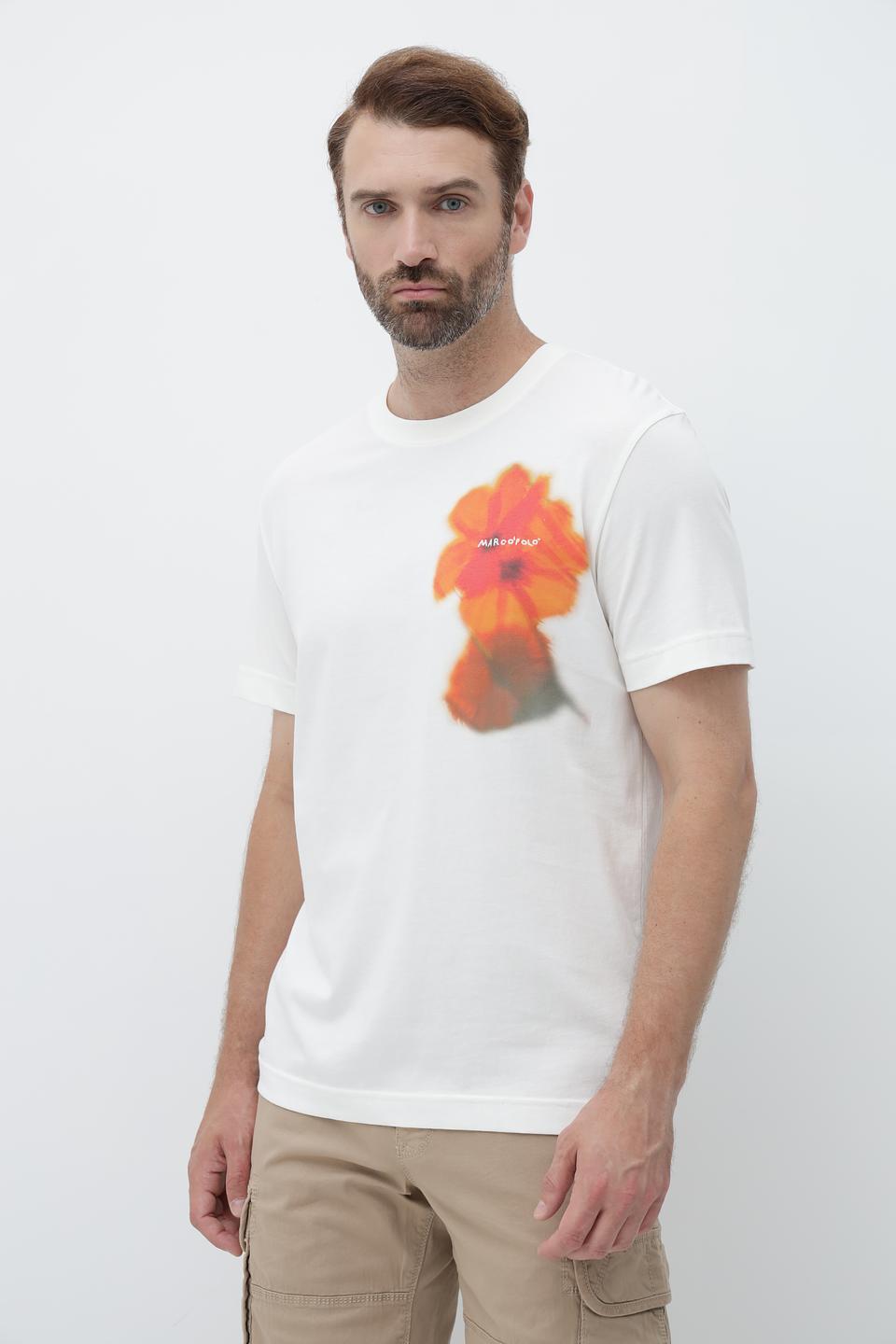 Футболка Marc O Polo с цветочным принтом