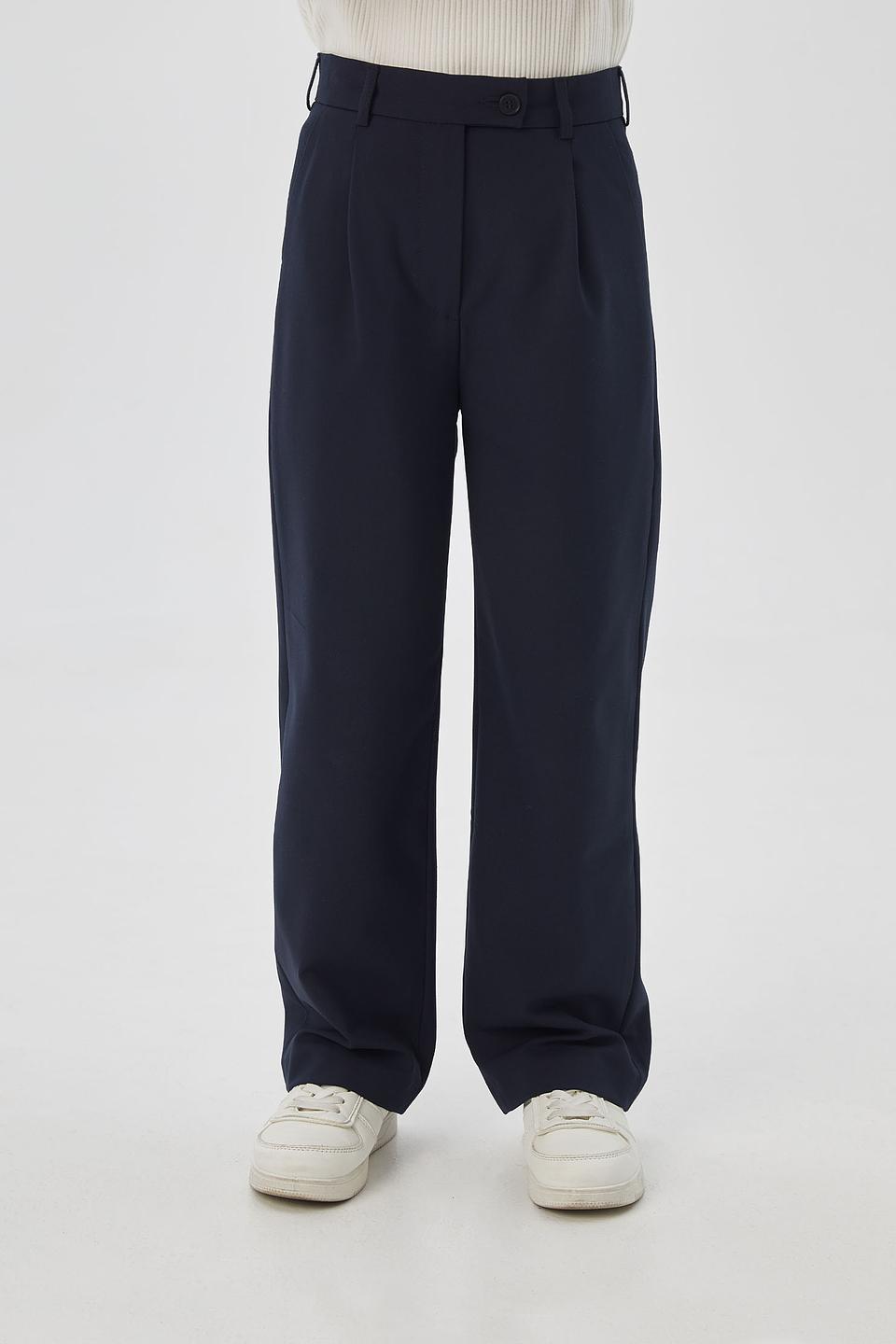 Брюки Choupette дев. классические синие