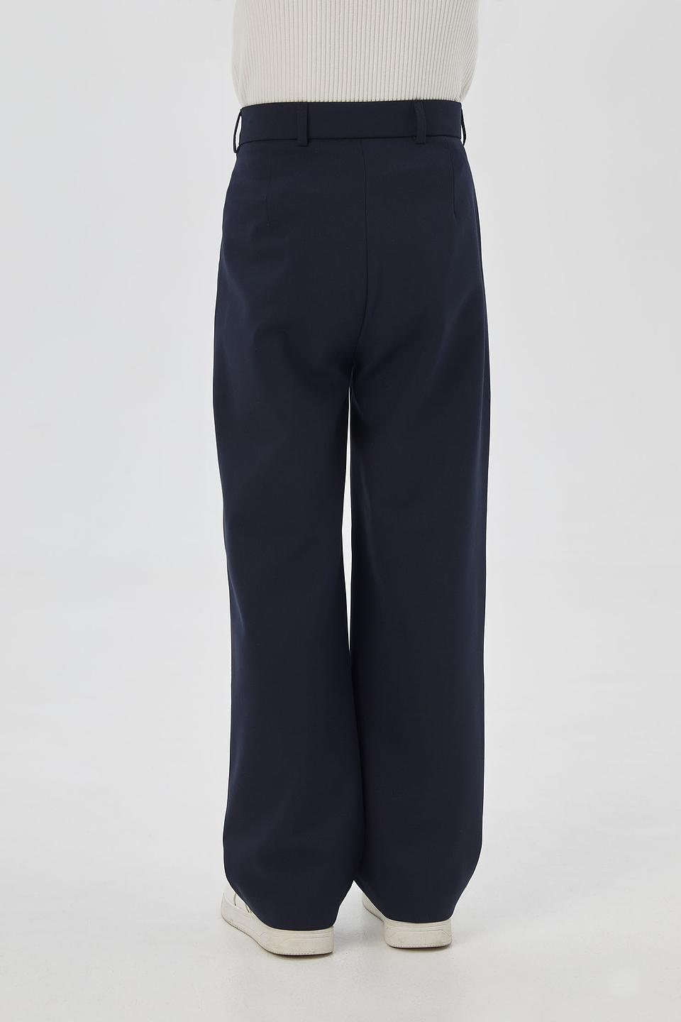 Брюки Choupette дев. классические синие