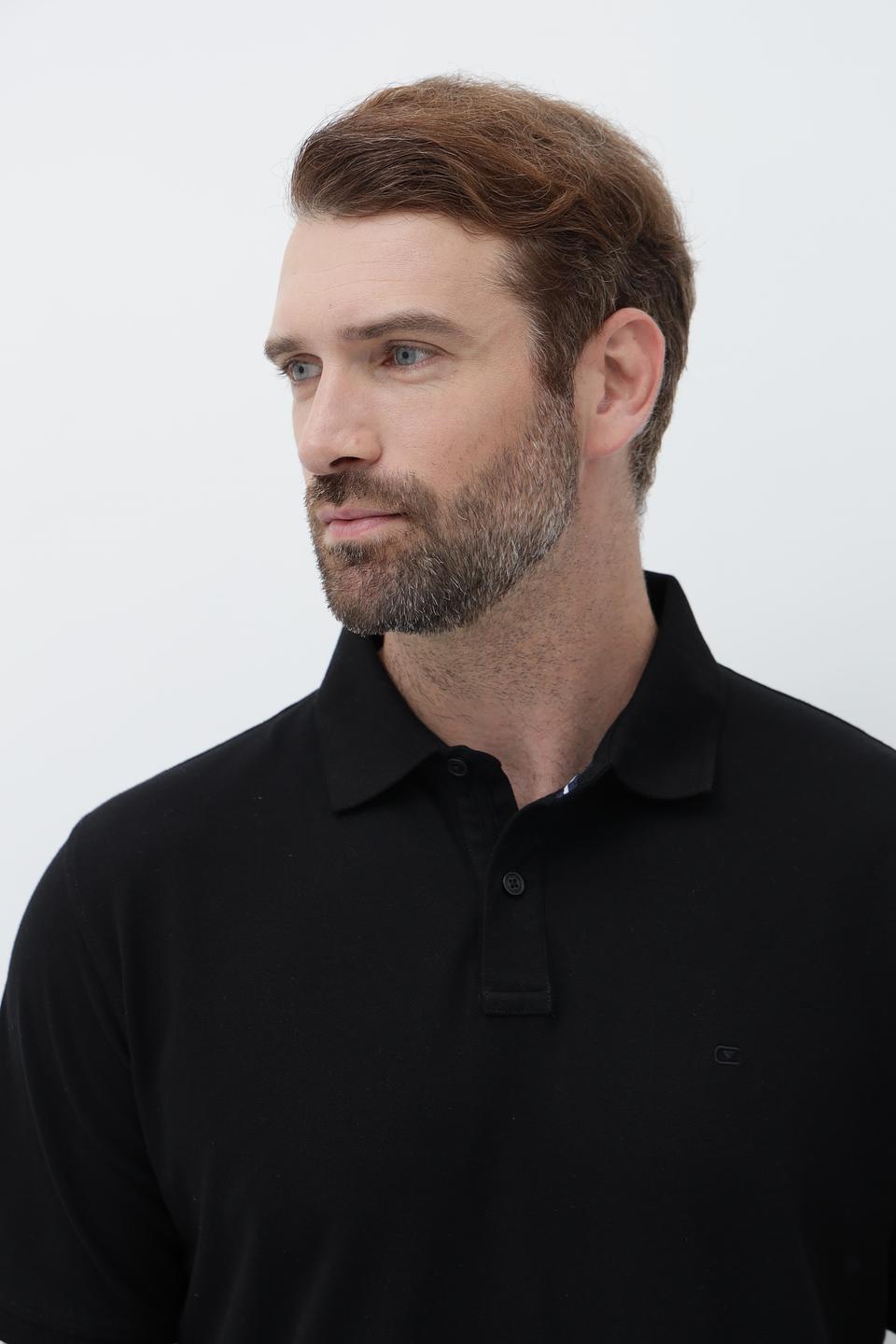 Поло Casa Moda чёрное