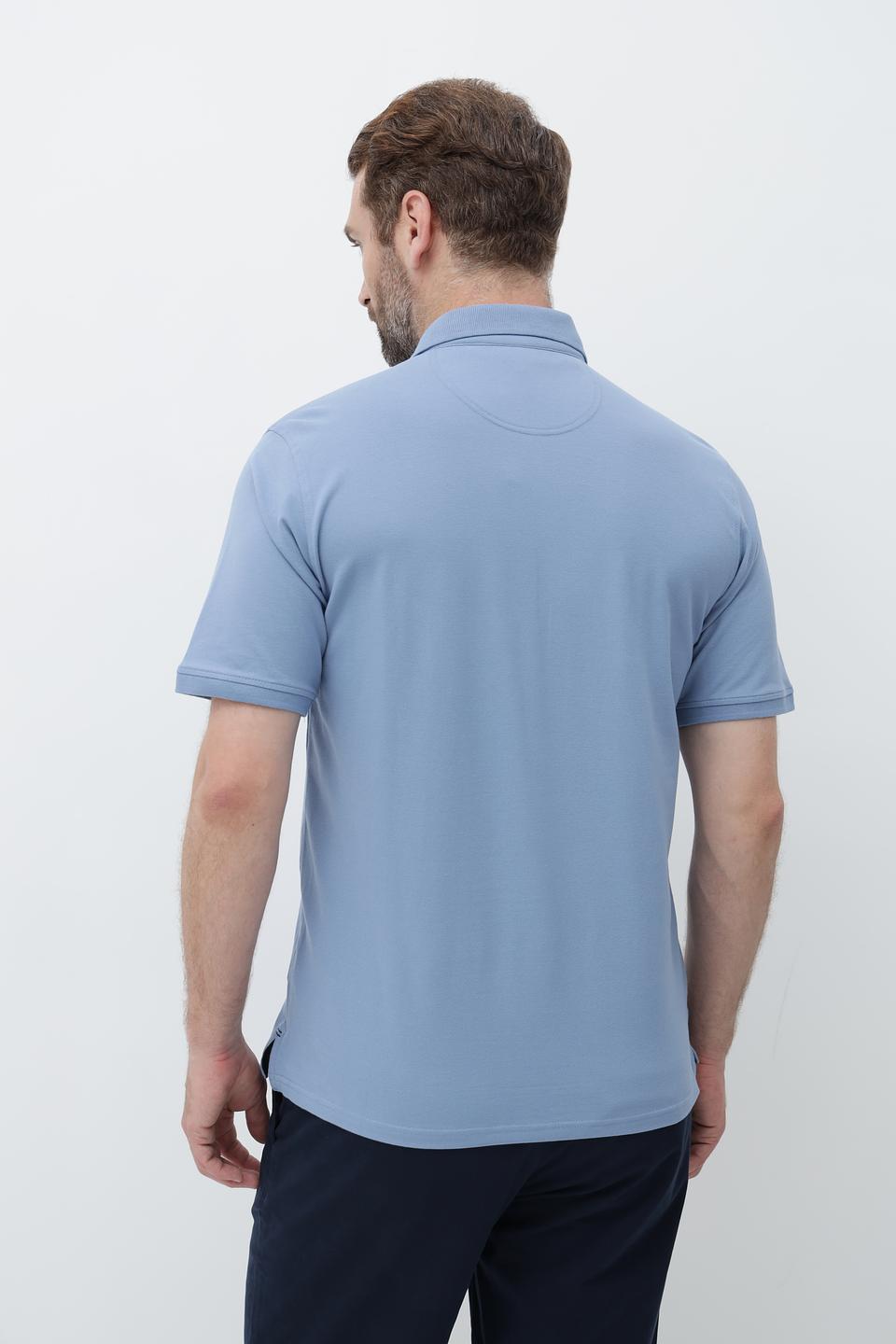 Поло Casa Moda голубое