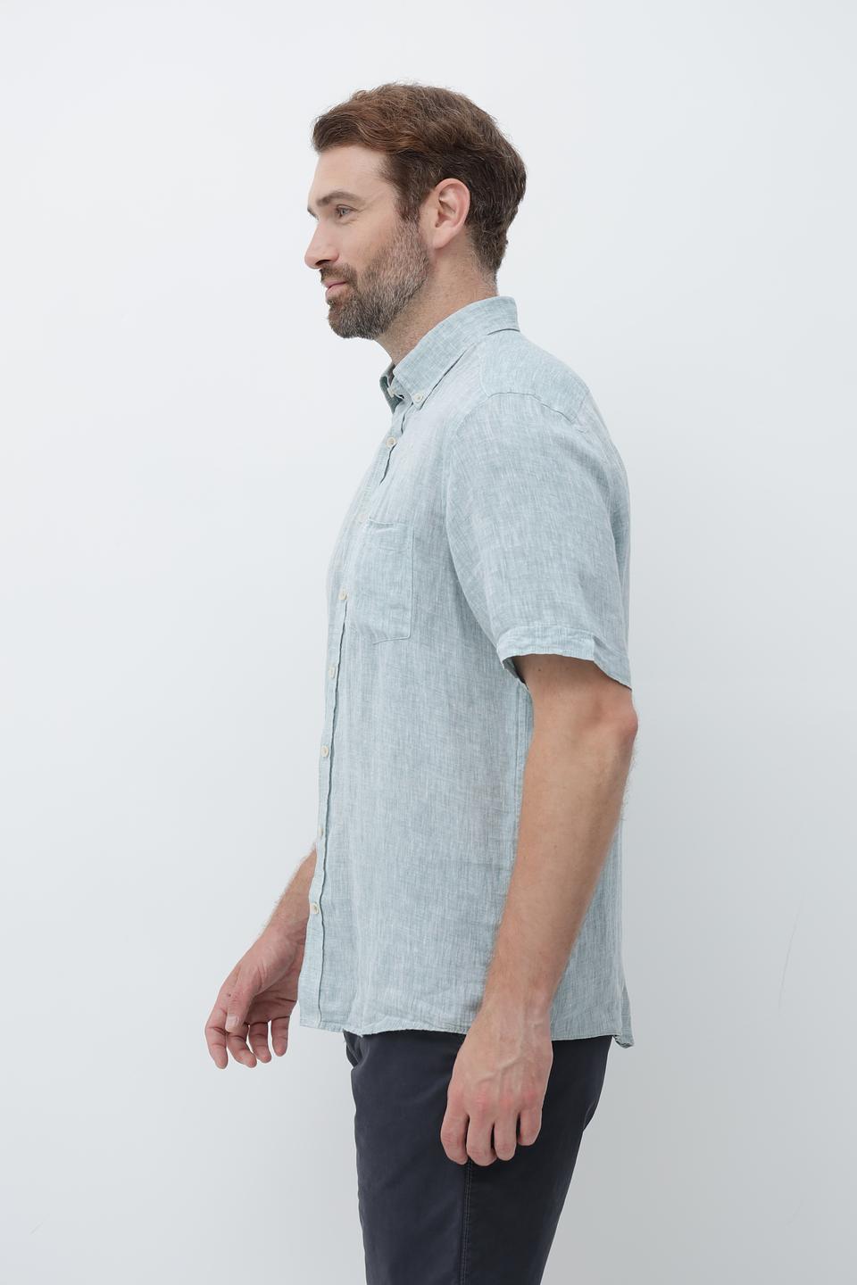 Рубашка кр-рукав Casa Moda мятный